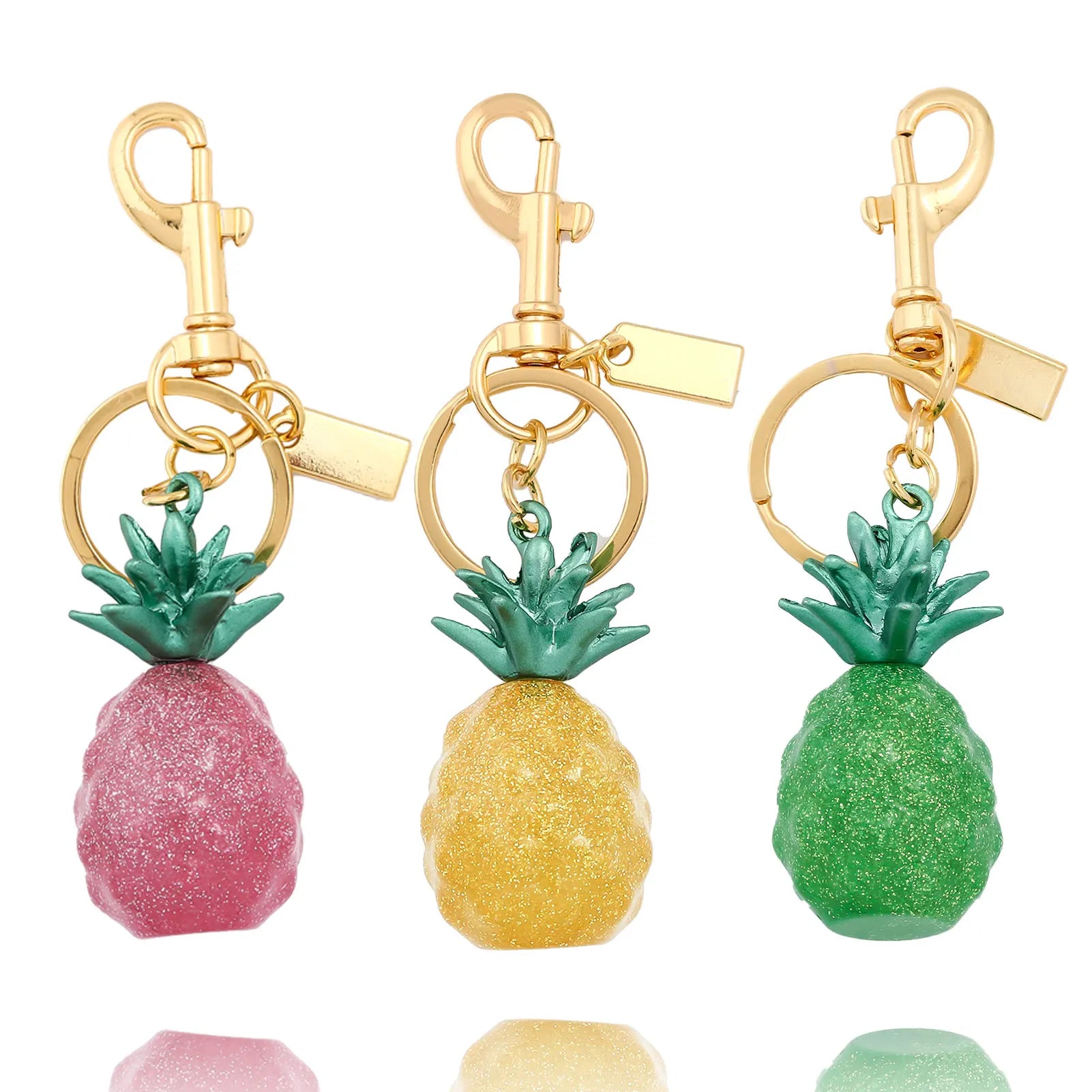 Accessoire pour sac à main - Pendentif cerise en résine