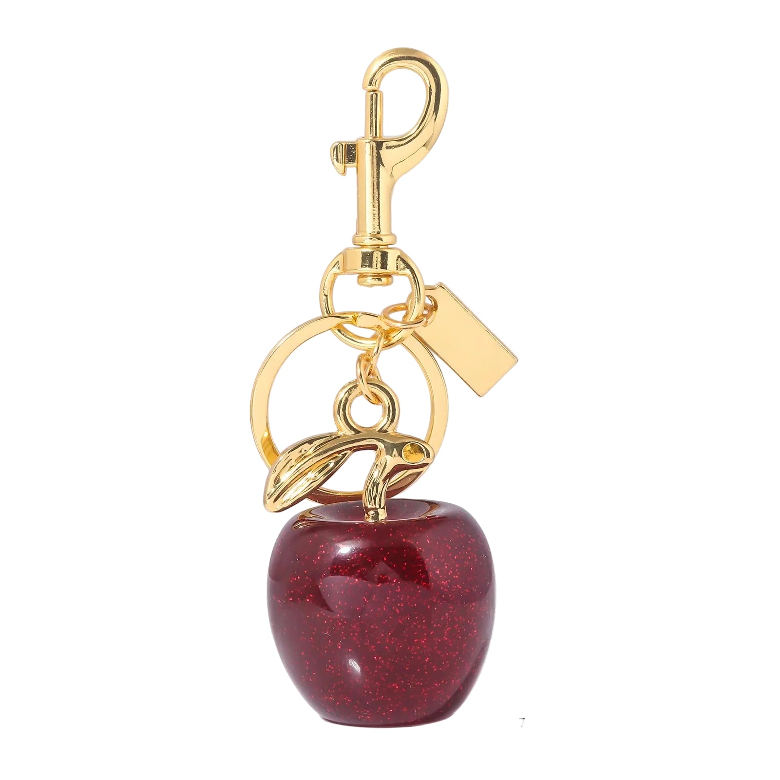Accessoire pour sac à main - Pendentif cerise en résine