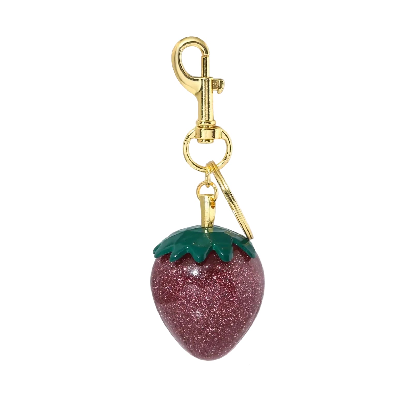 Accessoire pour sac à main - Pendentif cerise en résine