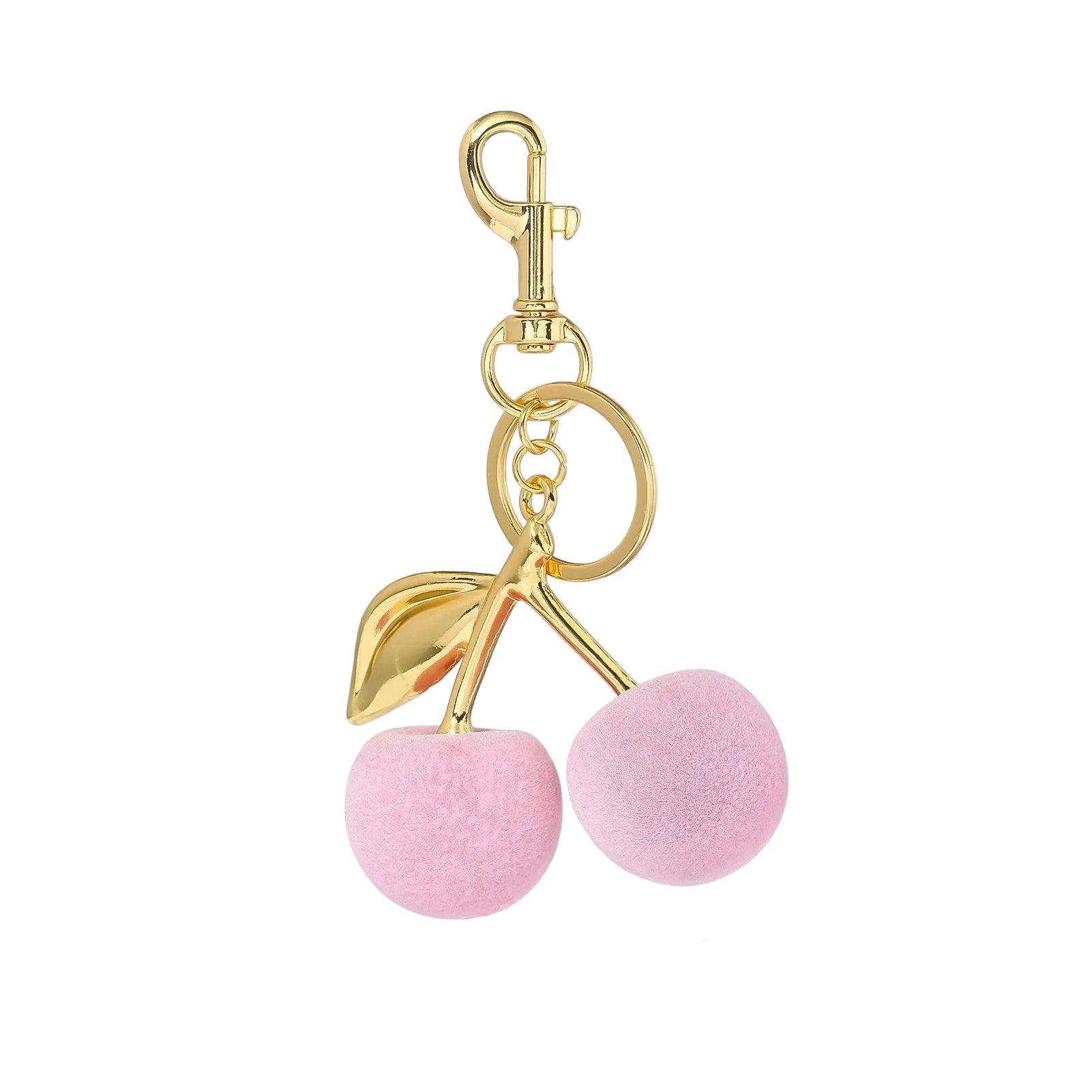 Accessoire pour sac à main - Pendentif cerise en résine