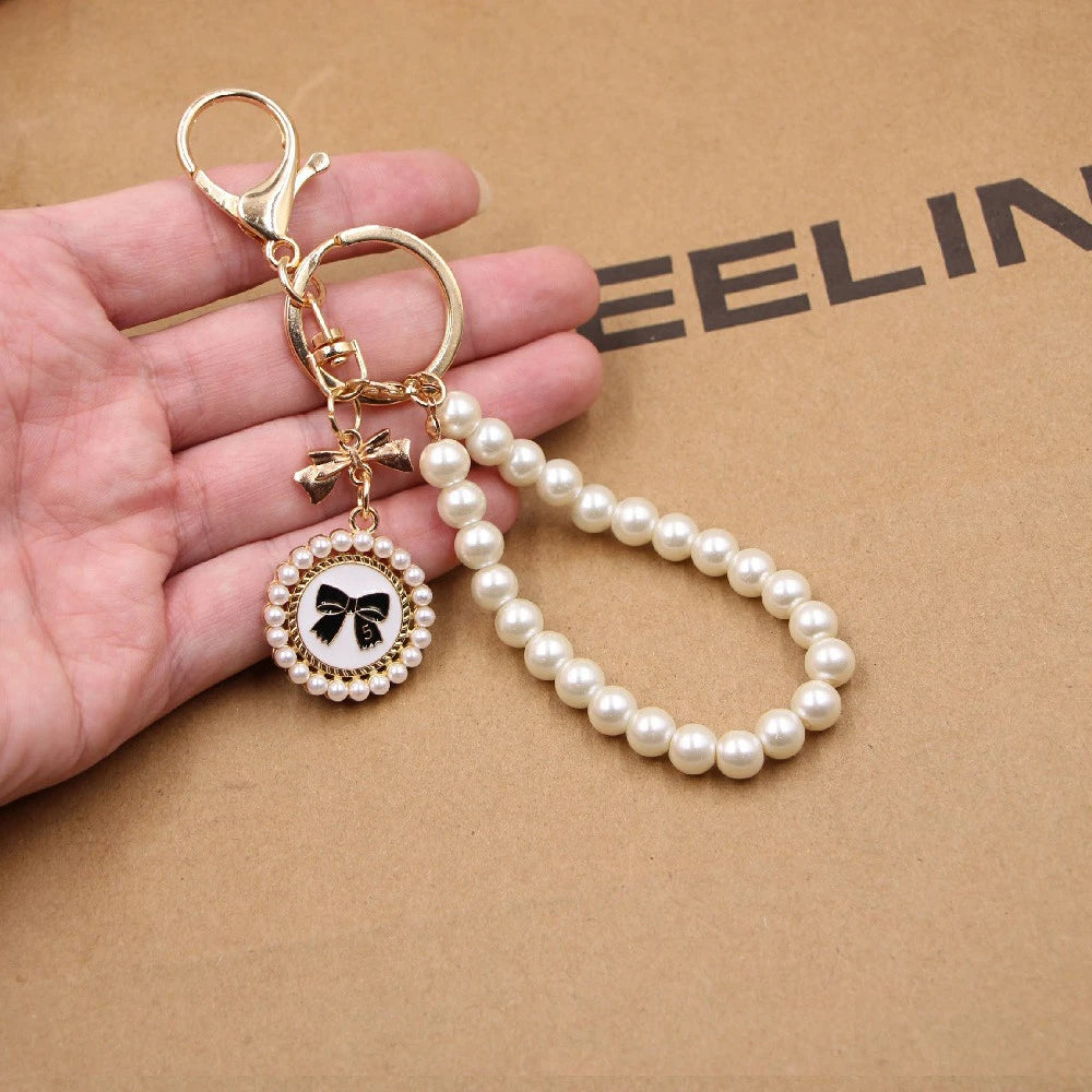 Accessoire pour sac à main - Pendentif en perles