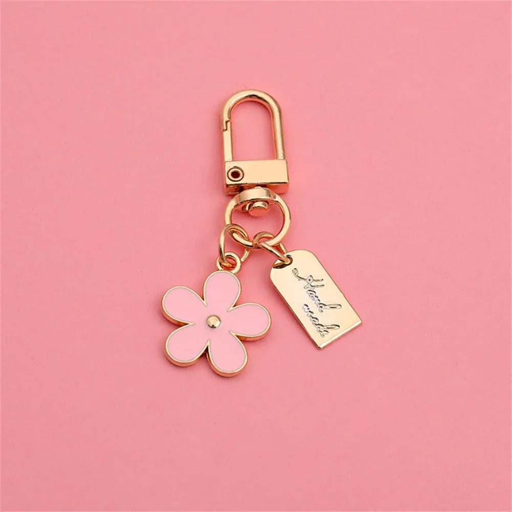 Accessoire pour sac à main - Pendentif fleur de cerisier en émail