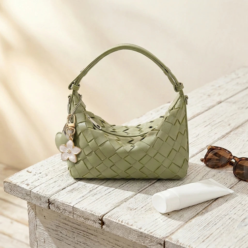Accessoire pour sac à main - Pendentif fleur de cerisier en émail