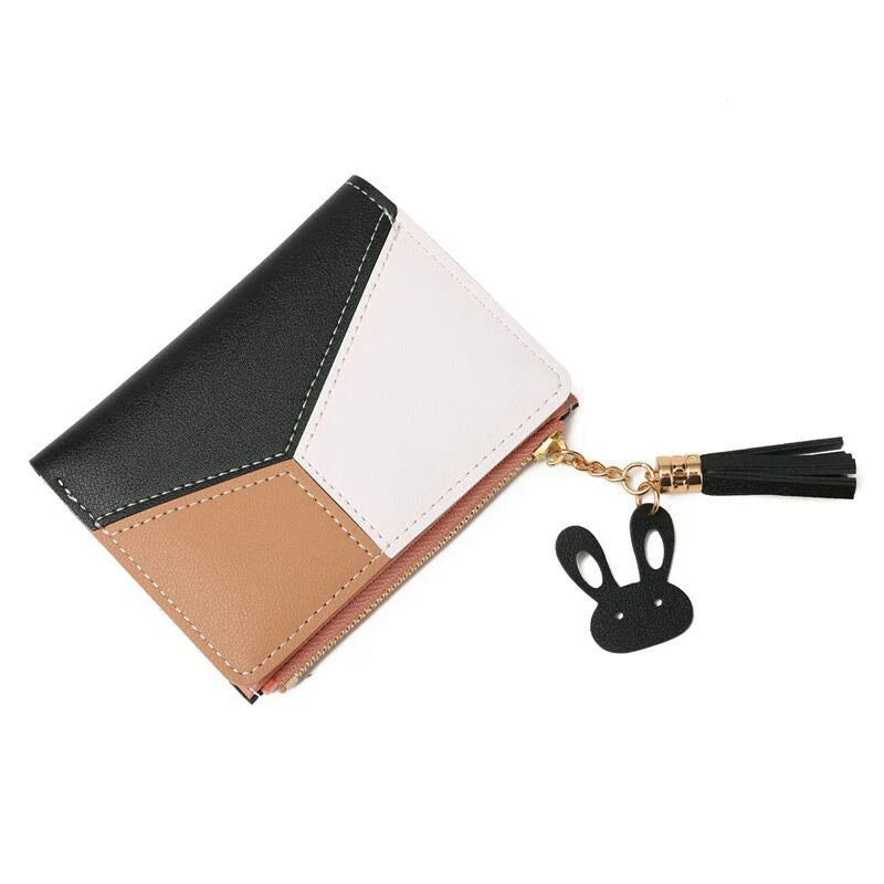 Portefeuille Léa - Cuir pliable multi compartiments