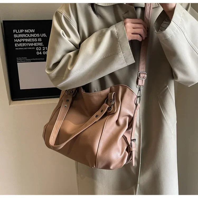 Sac à main bandoulière souple et ample - Noemi - Maison Elvira