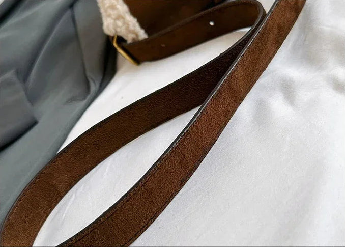 Sac à main en peluche délicat - Livia - Maison Elvira