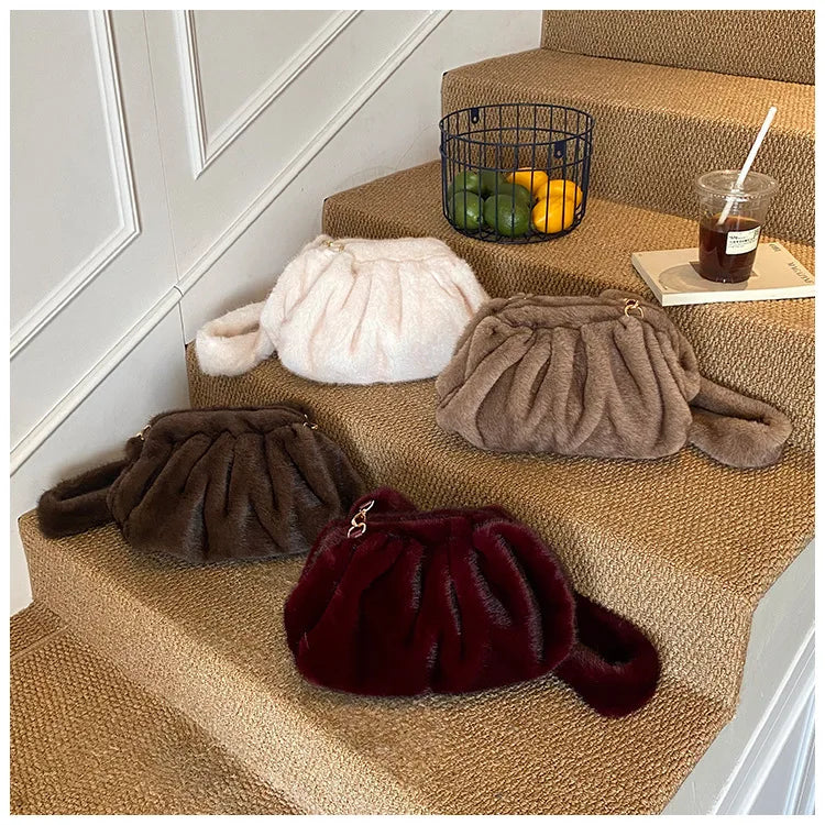 Sac à main bandoulière moelleux - Bianca - Maison Elvira