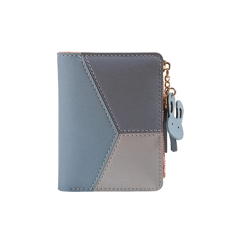 Portefeuille Léa - Cuir pliable multi compartiments