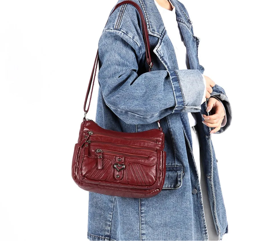 Sac à main bandoulière vintage - Sabrina - Maison Elvira