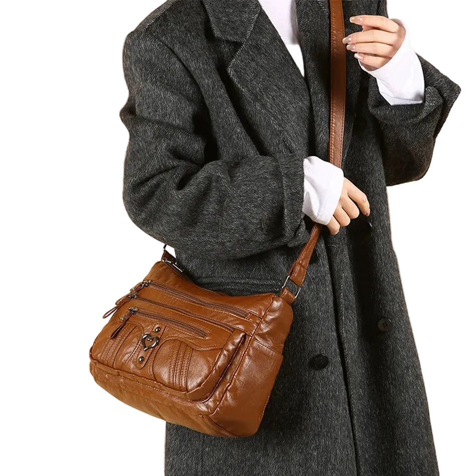 Sac à main bandoulière vintage - Sabrina - Maison Elvira