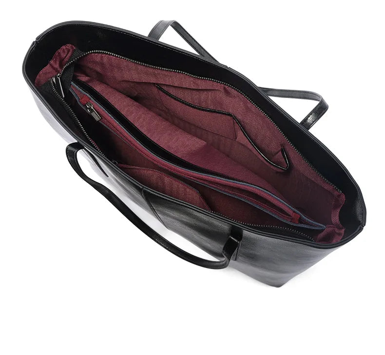 Sac fourre-tout en cuir noble - Adriana - Maison Elvira