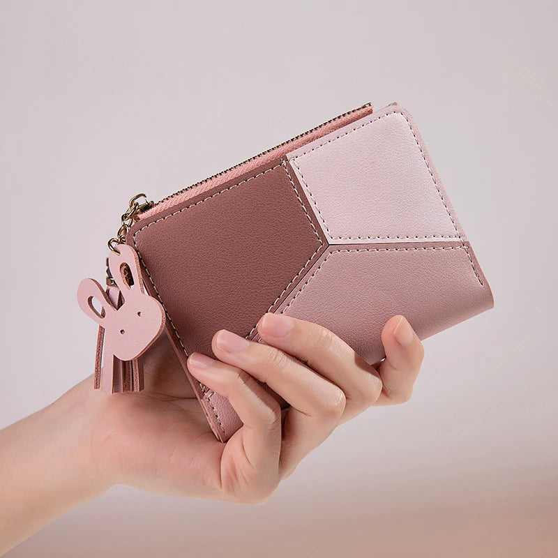 Portefeuille Léa - Cuir pliable multi compartiments