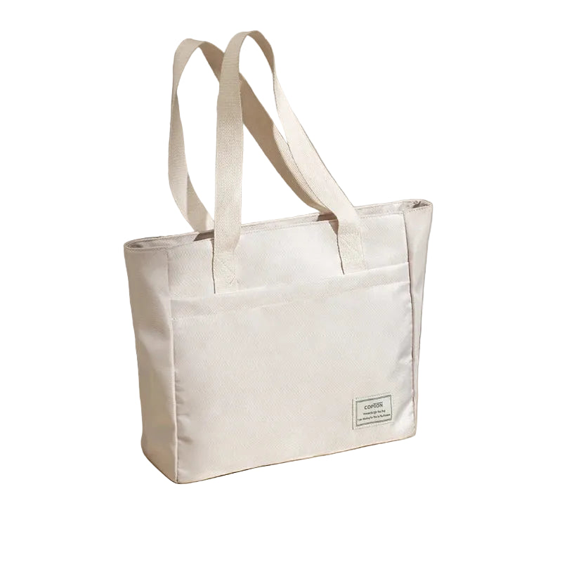 Sac fourre-tout ordinateur antichoc en toile essentielle - Giulia - Maison Elvira