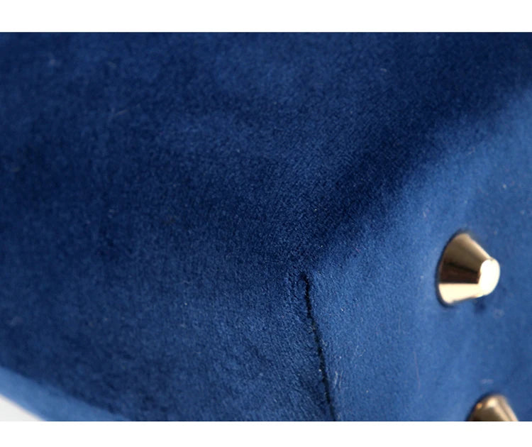 Sac à main bandoulière en velours rétro délicat - Ottilia - Maison Elvira