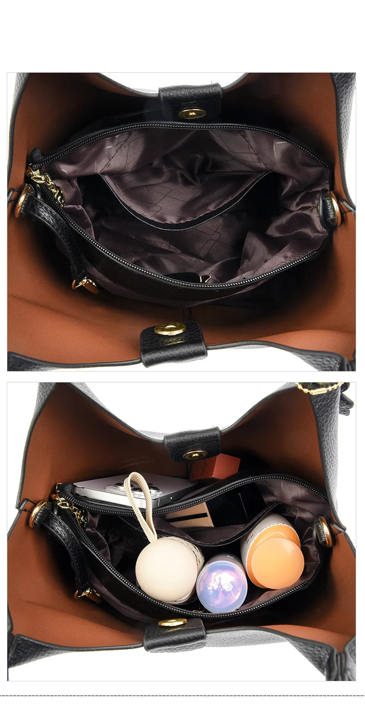 Sac à main bandoulière intemporel - Teresa - Maison Elvira