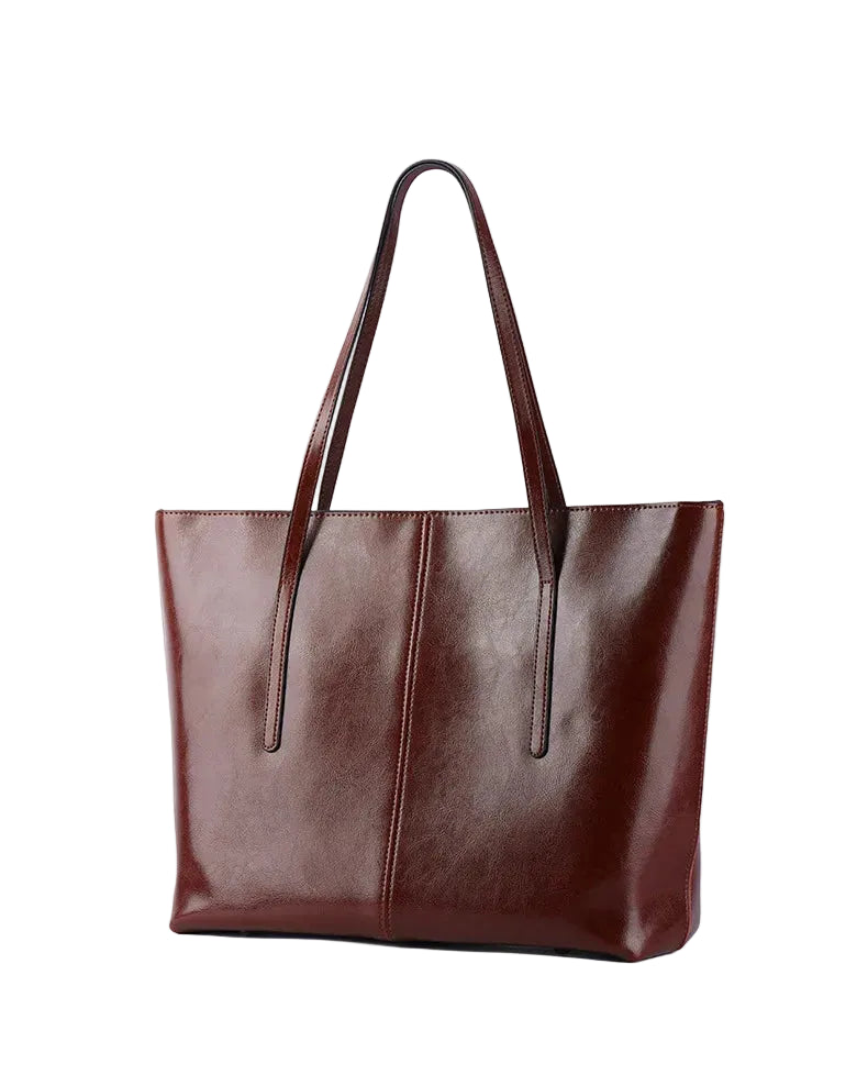 Sac fourre-tout en cuir noble - Adriana - Maison Elvira