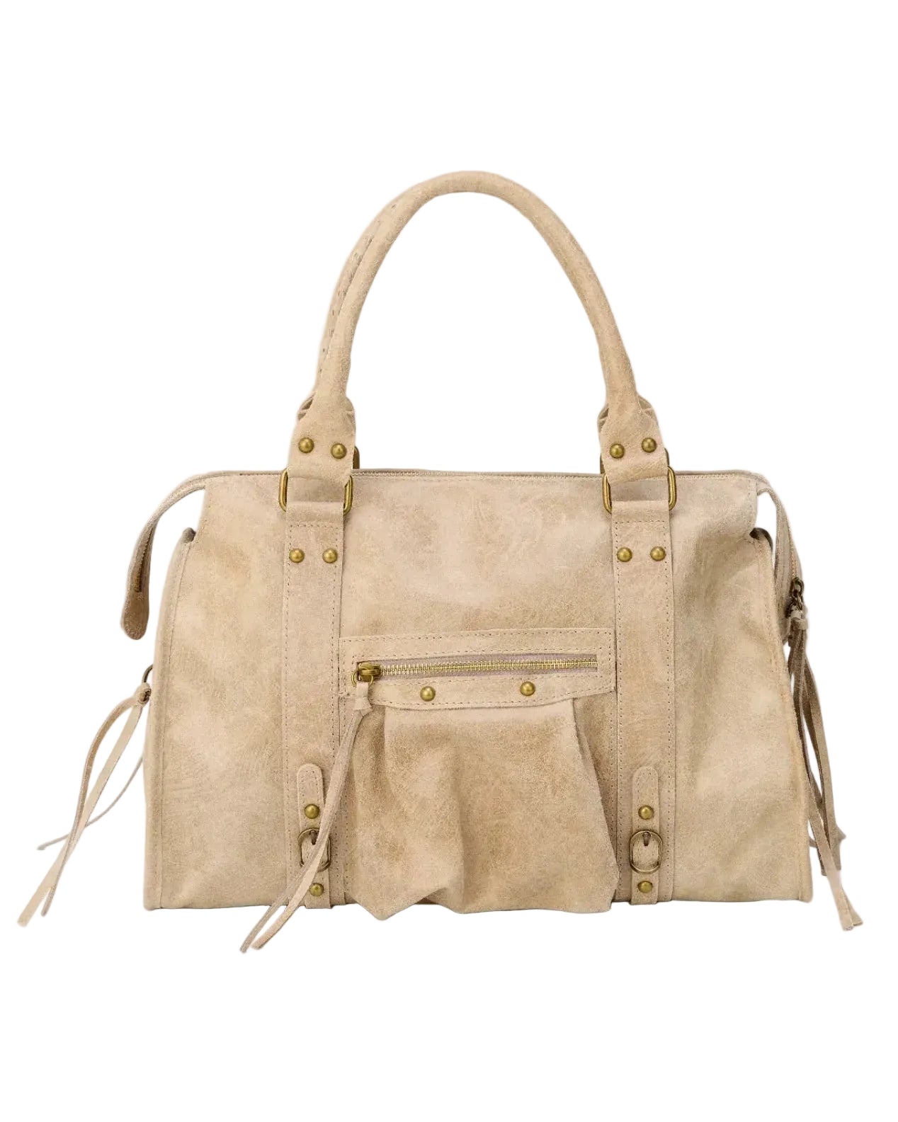 Sac à main fourre-tout bandoulière vintage urbain - Carlotta - Maison Elvira