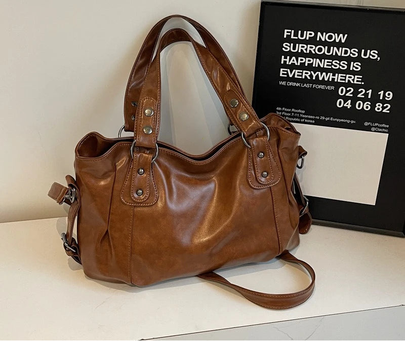 Sac à main bandoulière souple et ample - Noemi - Maison Elvira