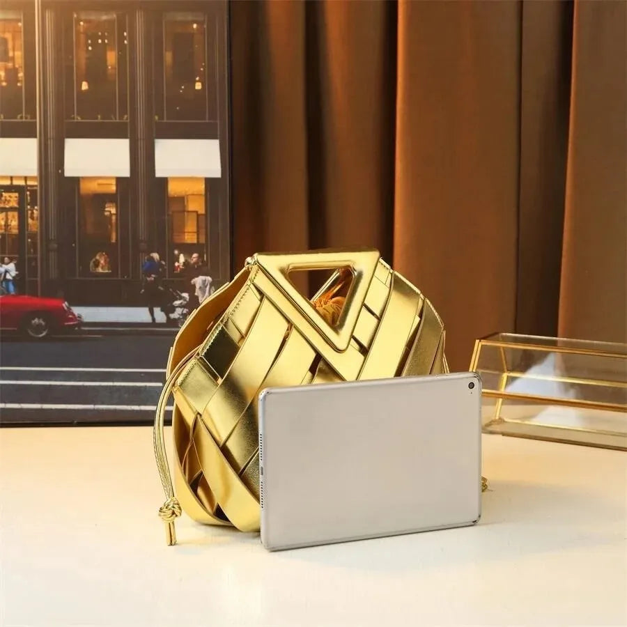 Sac à main bandoulière tressé - Imelda - Maison Elvira