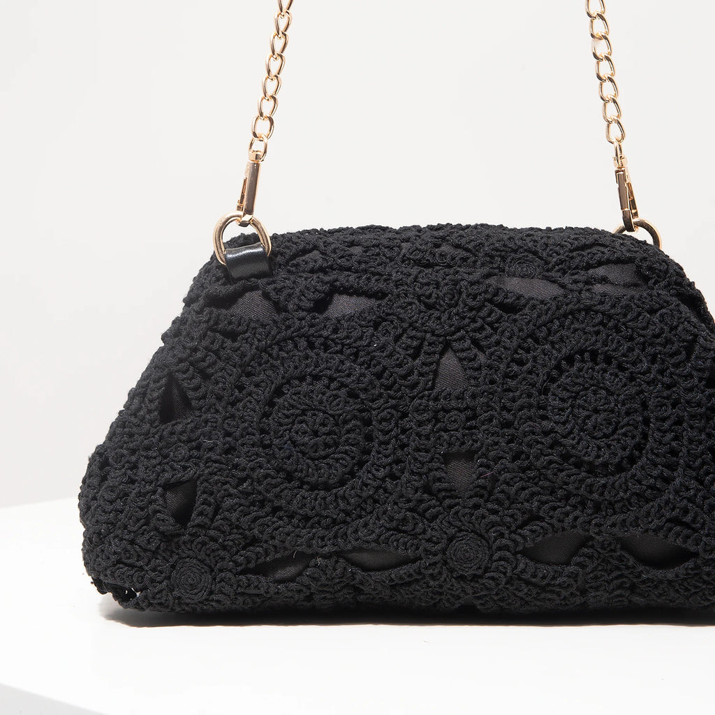 Sac à main bandoulière tissé bohème - Elvira - Maison Elvira