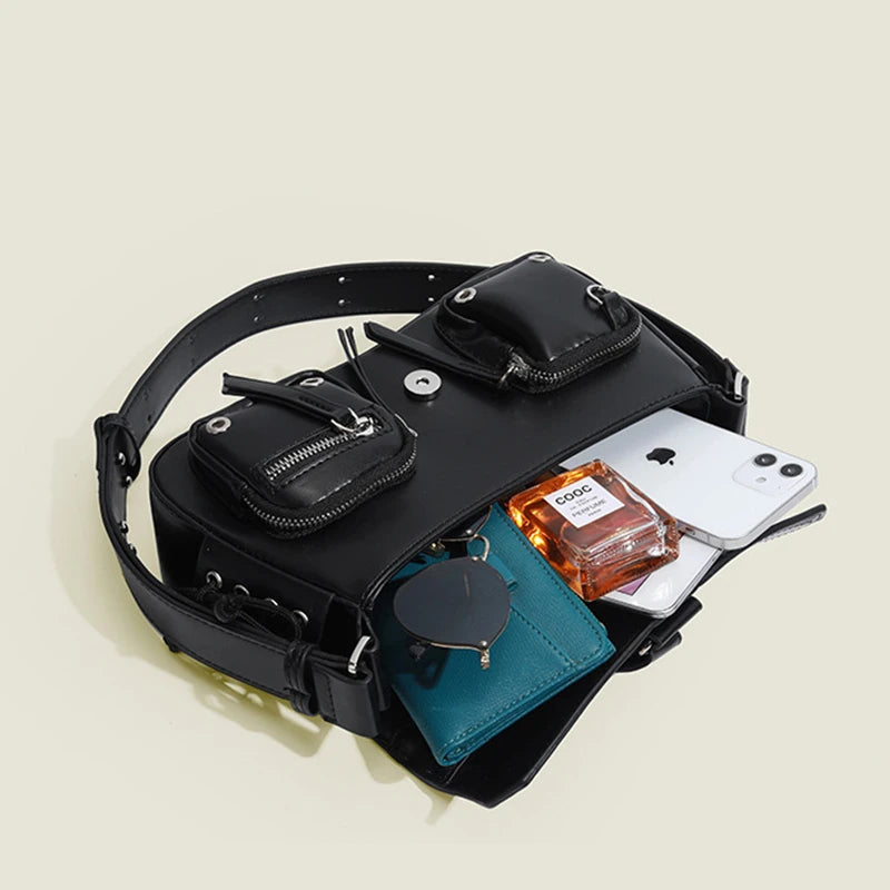 Sac à main bandoulière audacieux - Azzurra - Maison Elvira