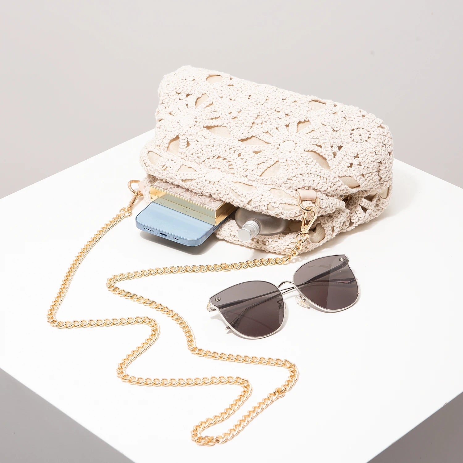 Sac à main bandoulière tissé bohème - Elvira - Maison Elvira