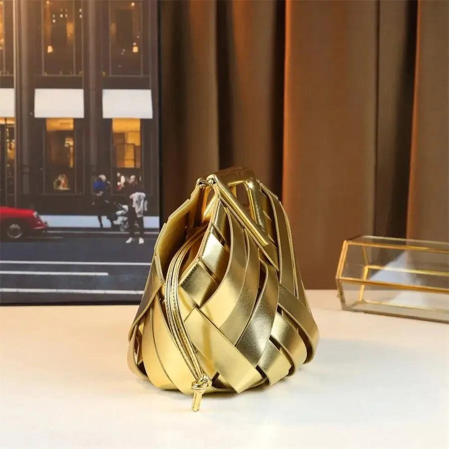 Sac à main bandoulière tressé - Imelda - Maison Elvira