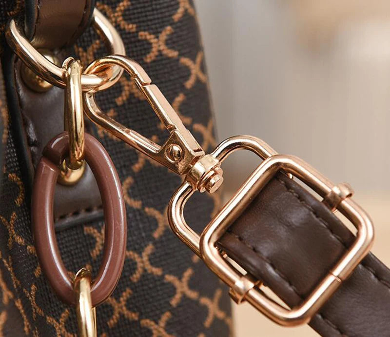 Sac à main bandoulière intemporel à carreaux - Clelia - Maison Elvira