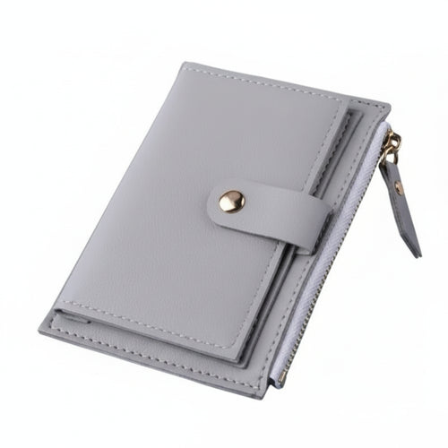 Portefeuille Mila - Mini cuir zippé