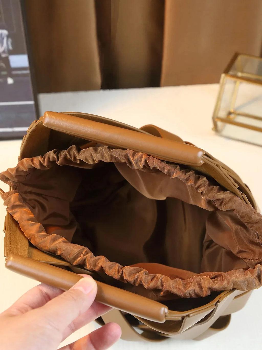 Sac à main bandoulière tressé - Imelda - Maison Elvira