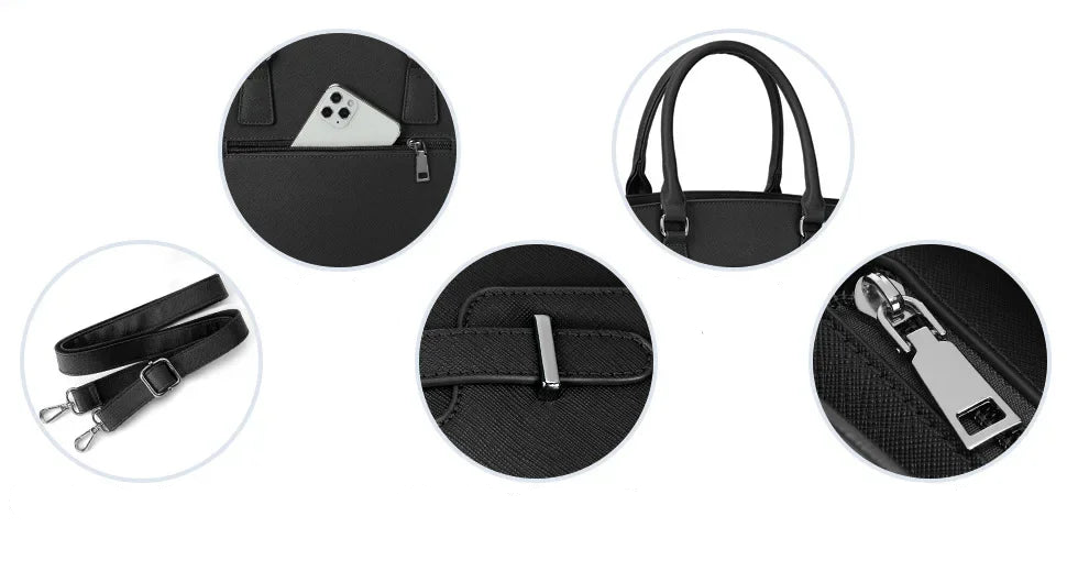 Sac à main bandoulière professionnel pour les cours - Antea - Maison Elvira