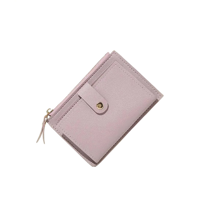 Portefeuille Mila - Mini cuir zippé