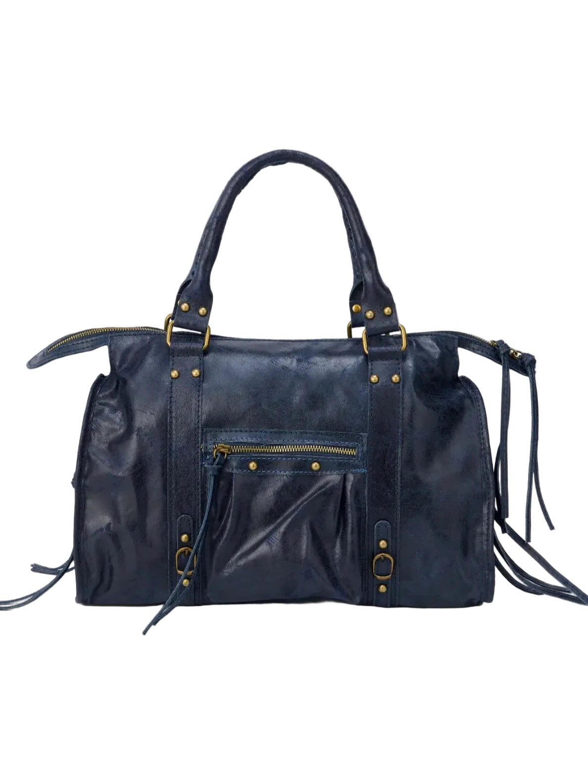 Sac à main fourre-tout bandoulière vintage urbain - Carlotta - Maison Elvira