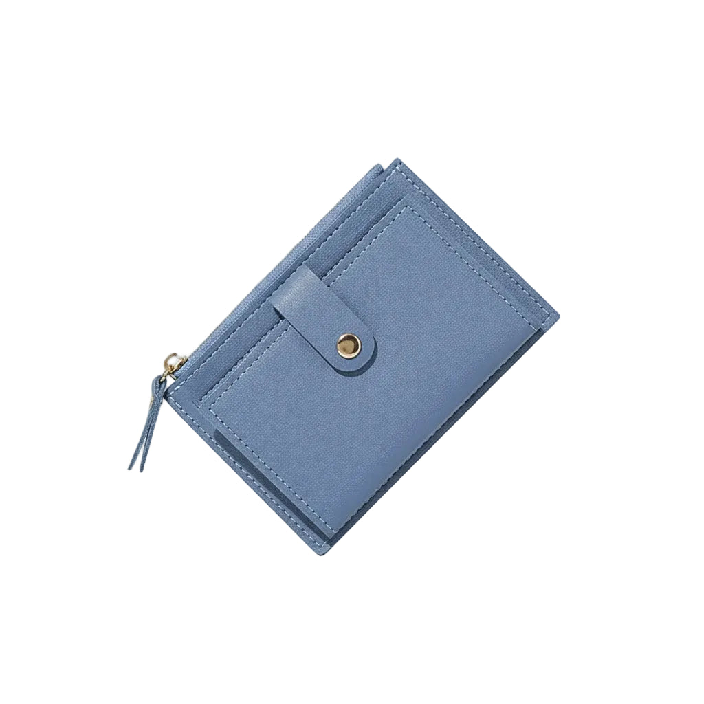 Portefeuille Mila - Mini cuir zippé