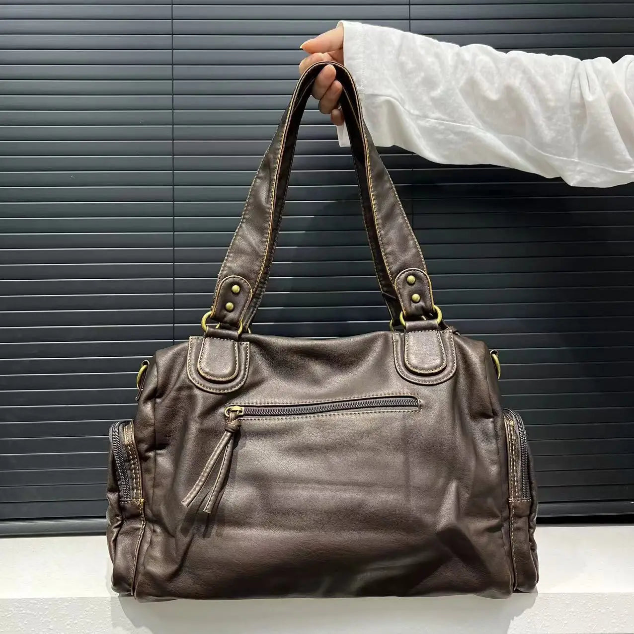 Sac à main bandoulière urbain - Gemma - Maison Elvira