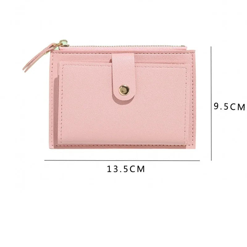 Portefeuille Mila - Mini cuir zippé