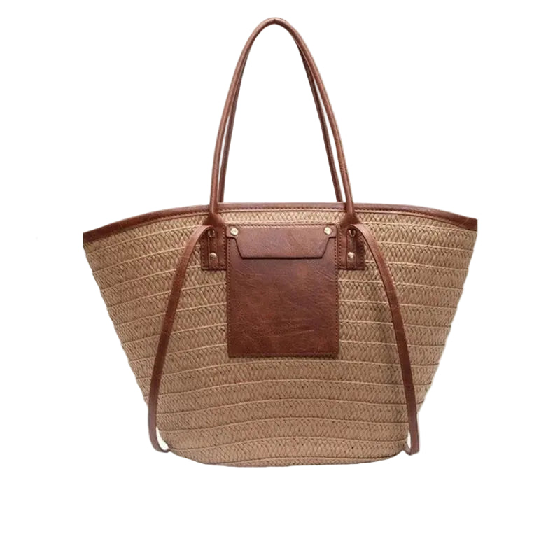 Sac à main bandoulière en paille bohème - Costanza - Maison Elvira