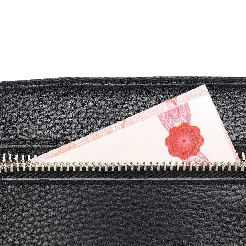 Petit sac bandoulière en cuir véritable essentiel - Prisca - Maison Elvira