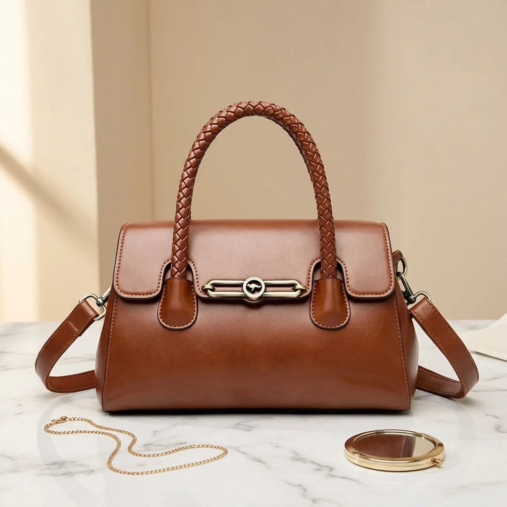 Sac à main bandoulière artisanal - Lucinda