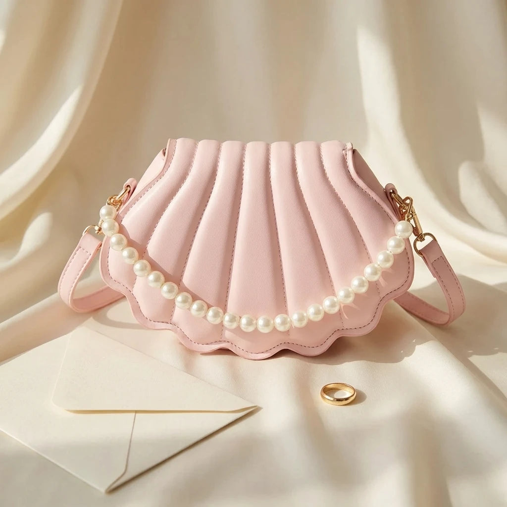 Sac à main bandoulière délicat à perles - Fiorella