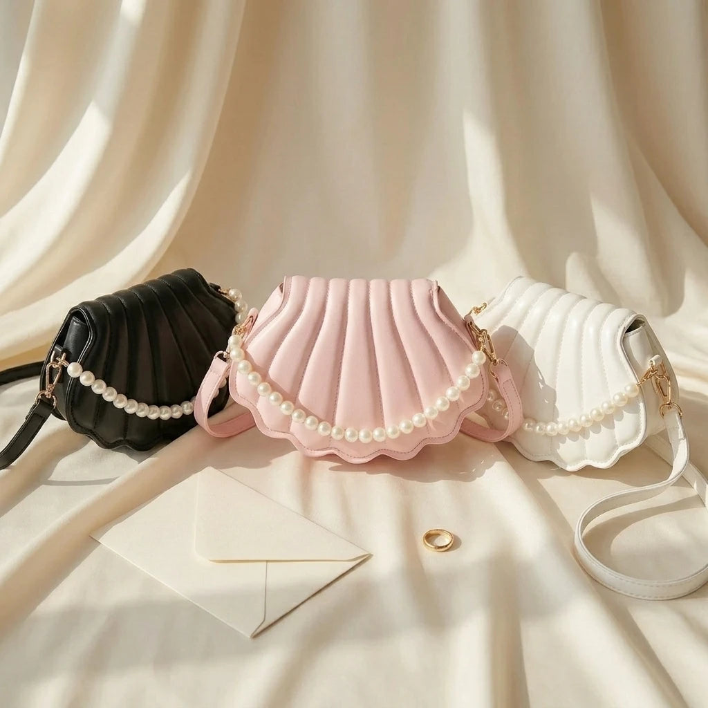 Sac à main bandoulière délicat à perles - Fiorella