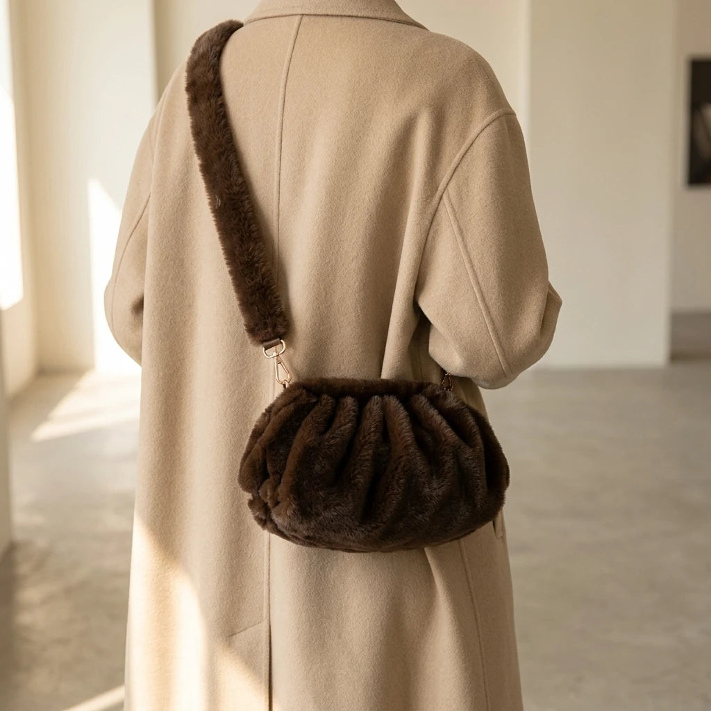 Sac à main bandoulière moelleux - Bianca