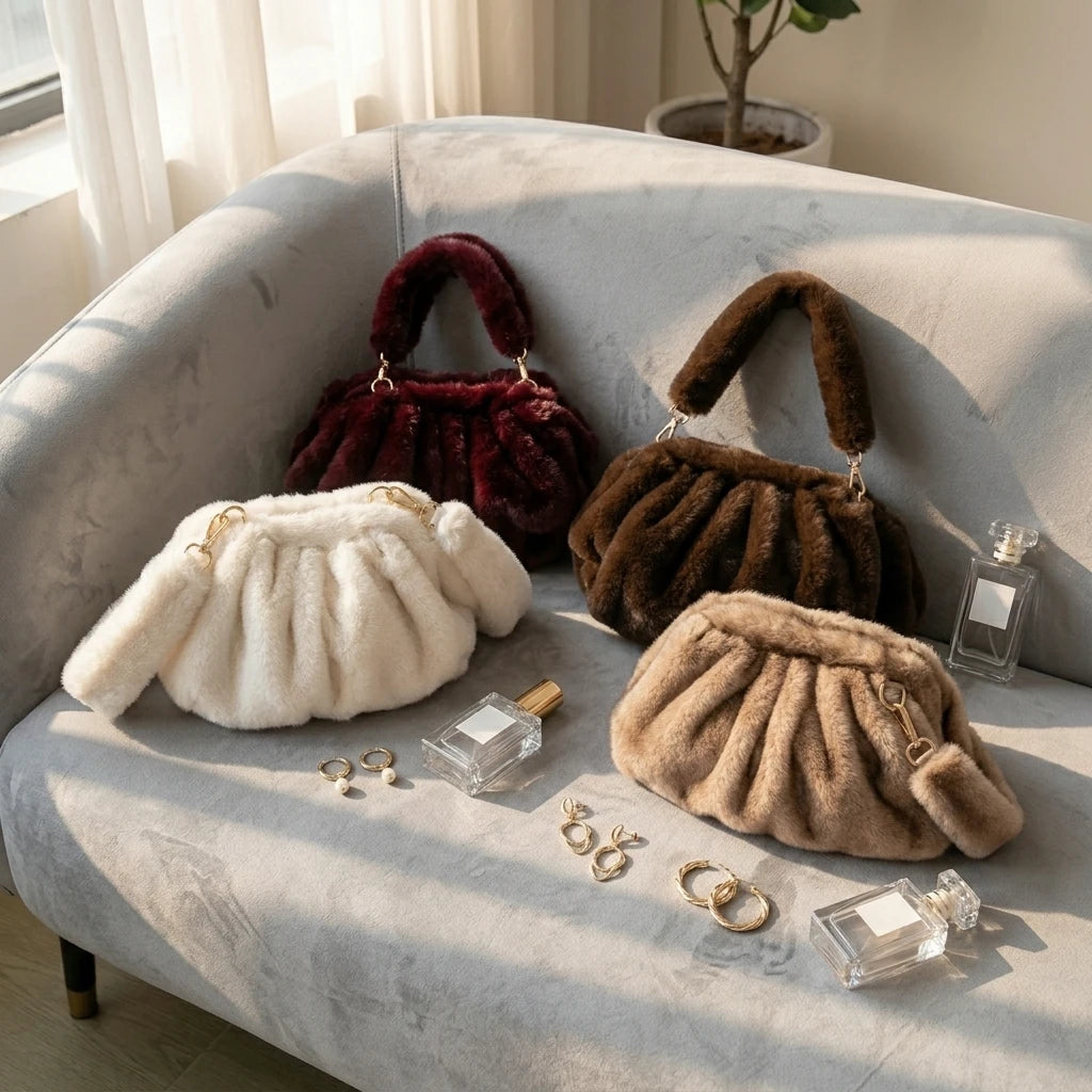 Sac à main bandoulière moelleux - Bianca