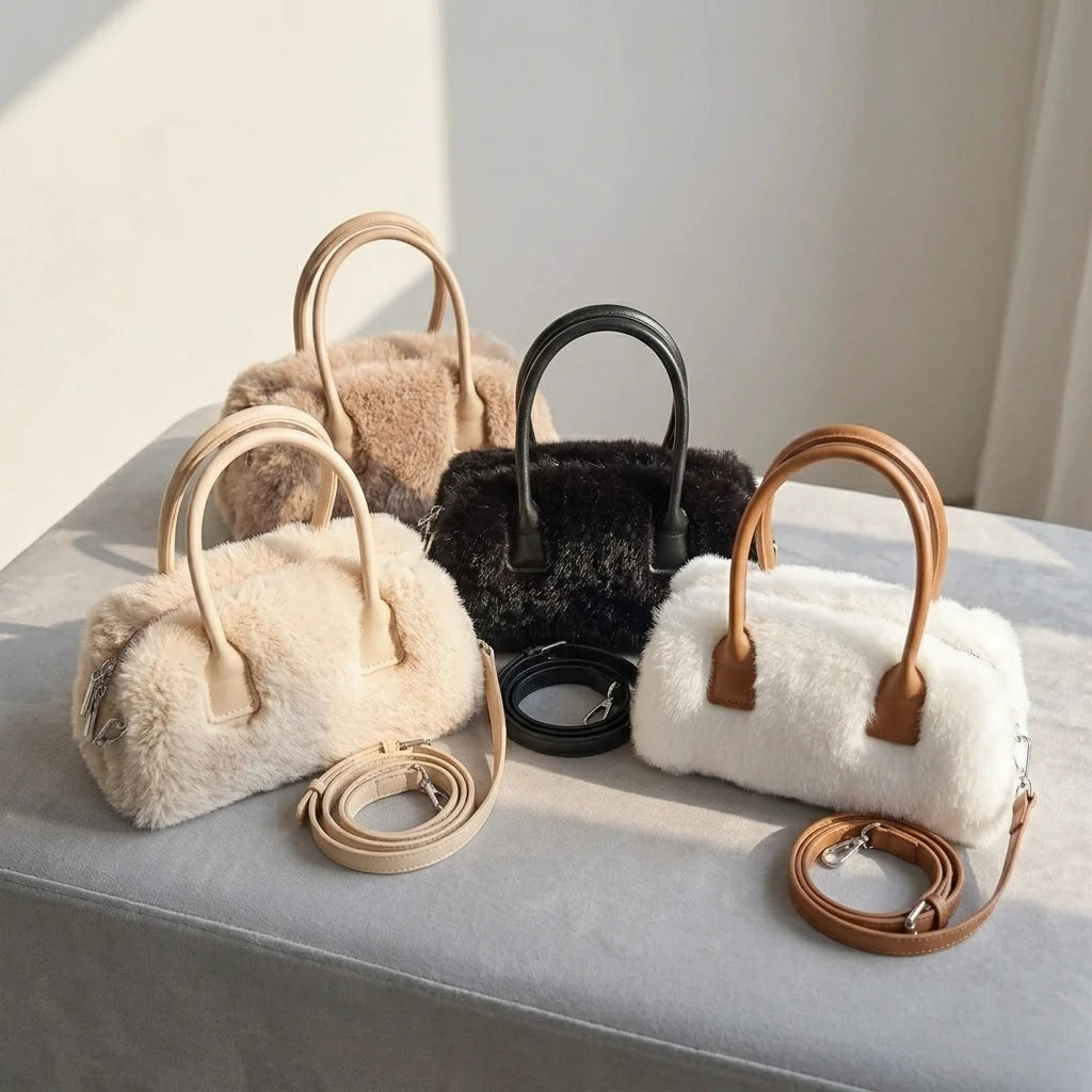 Sac à main bandoulière moelleux et doux  - Celestina