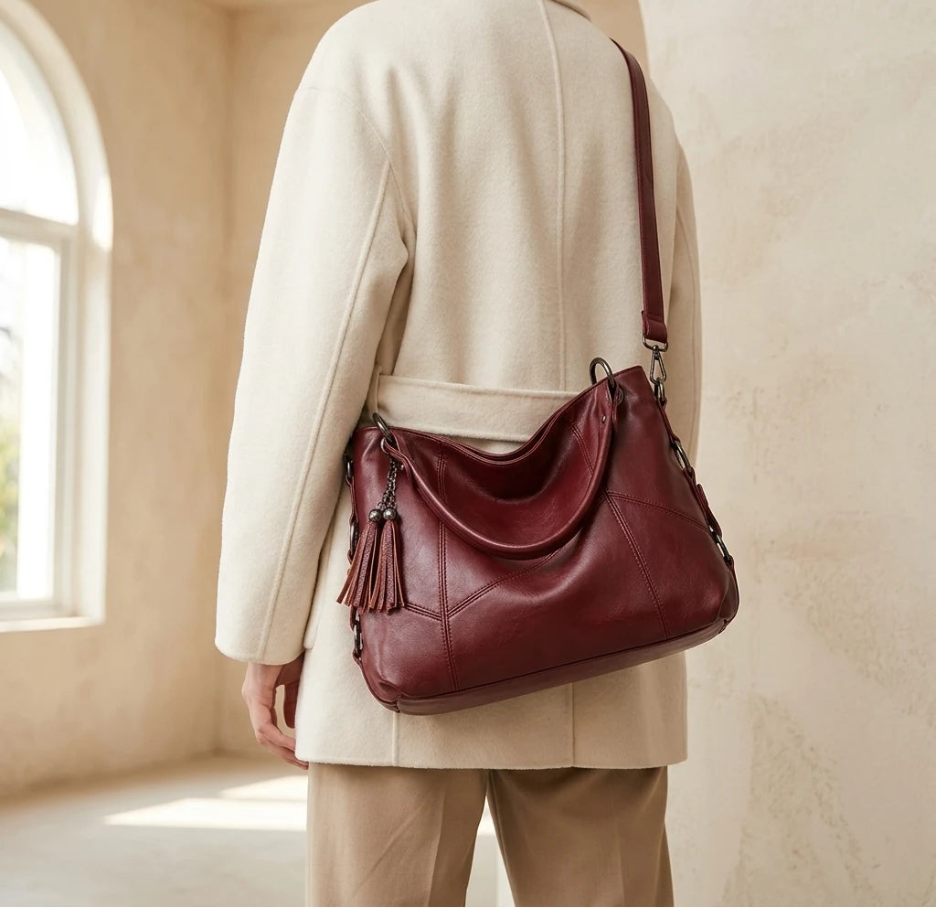 Sac à main bandoulière rétro chic - Nerissa