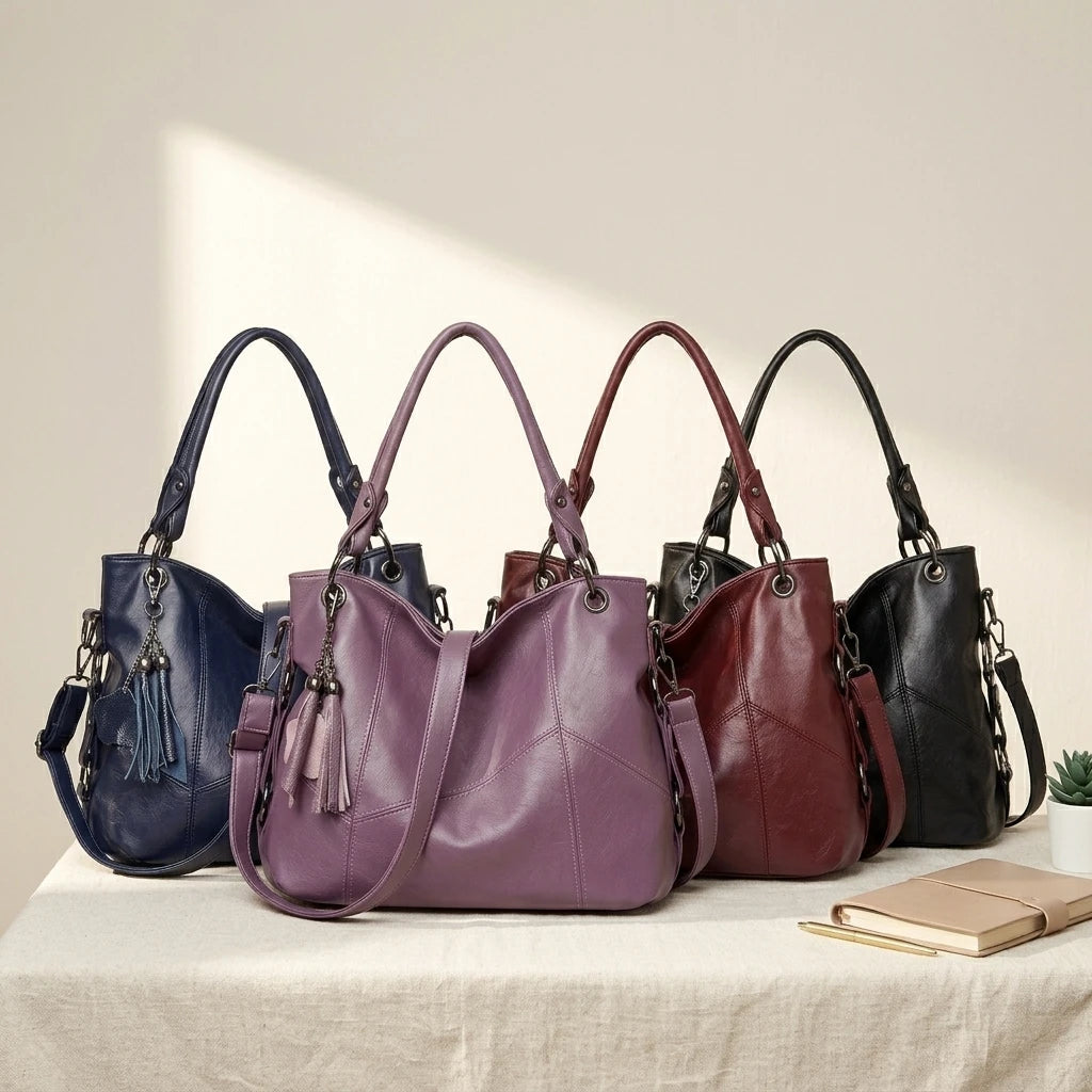 Sac à main bandoulière rétro chic - Nerissa