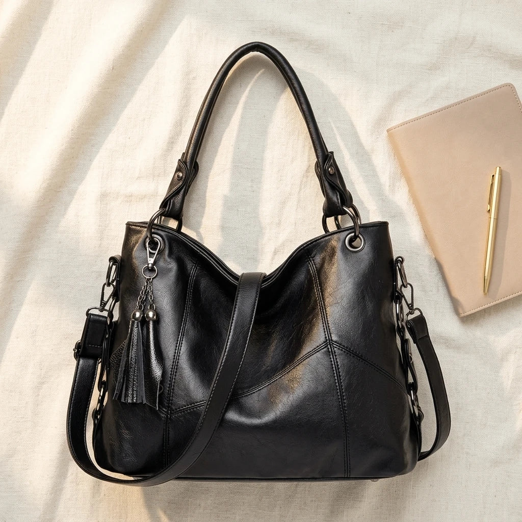 Sac à main bandoulière rétro chic - Nerissa