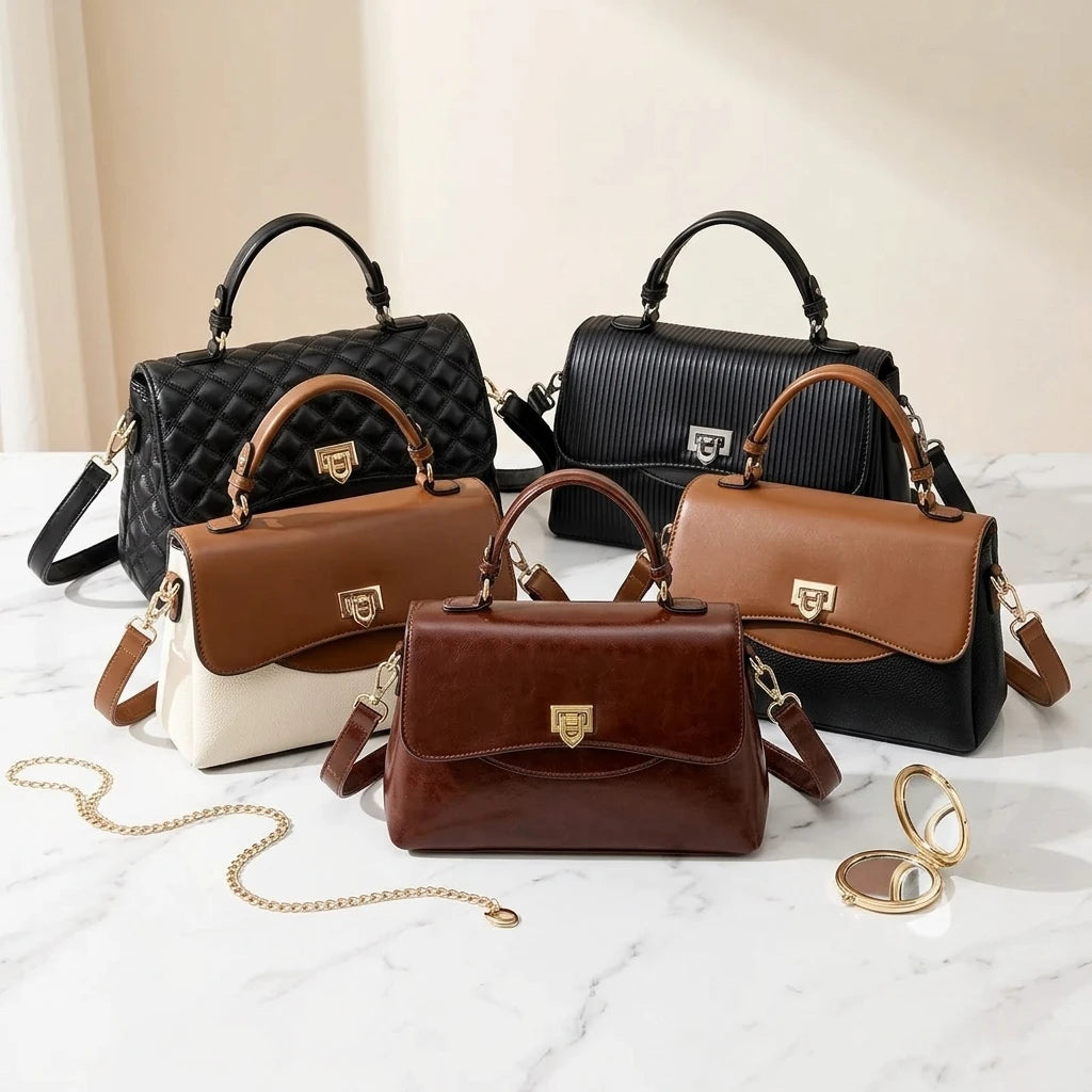 Sac à main bandoulière raffiné - Emanuela
