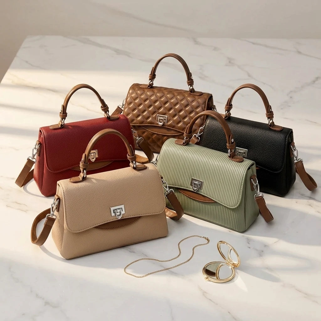Sac à main bandoulière raffiné - Emanuela