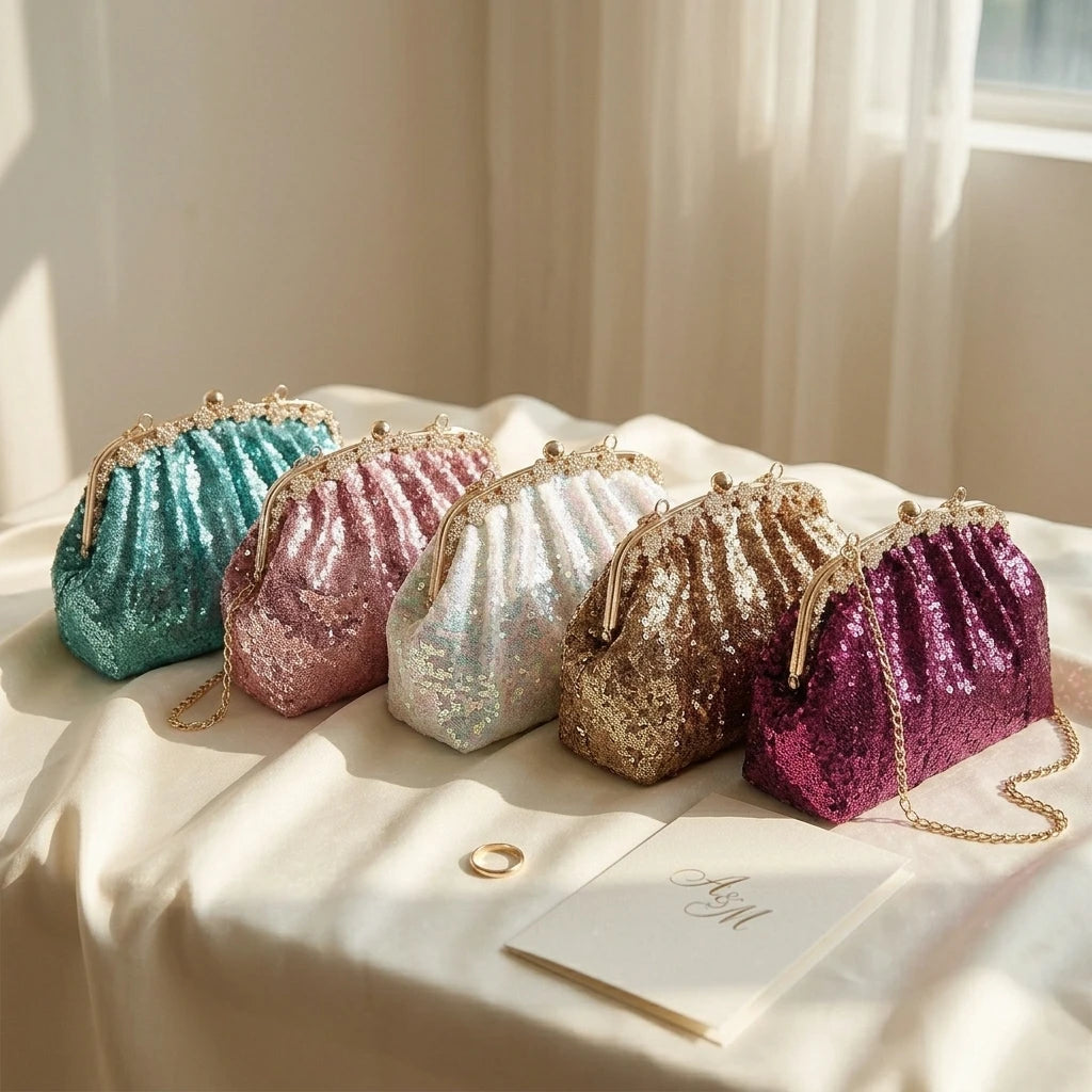 Sac à main bandoulière scintillant - Ginevra